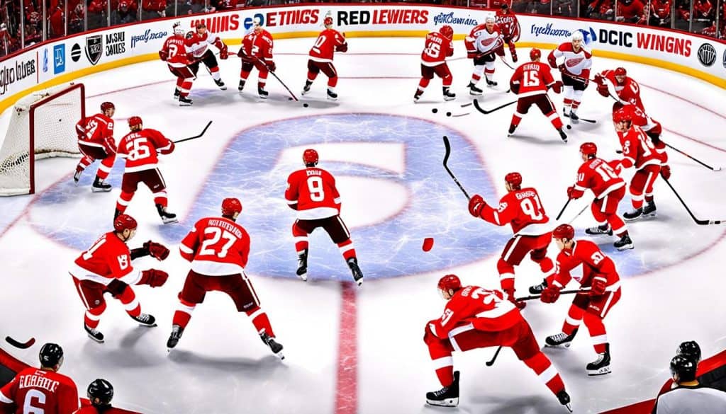 Detroit Red Wings Winged Reelers