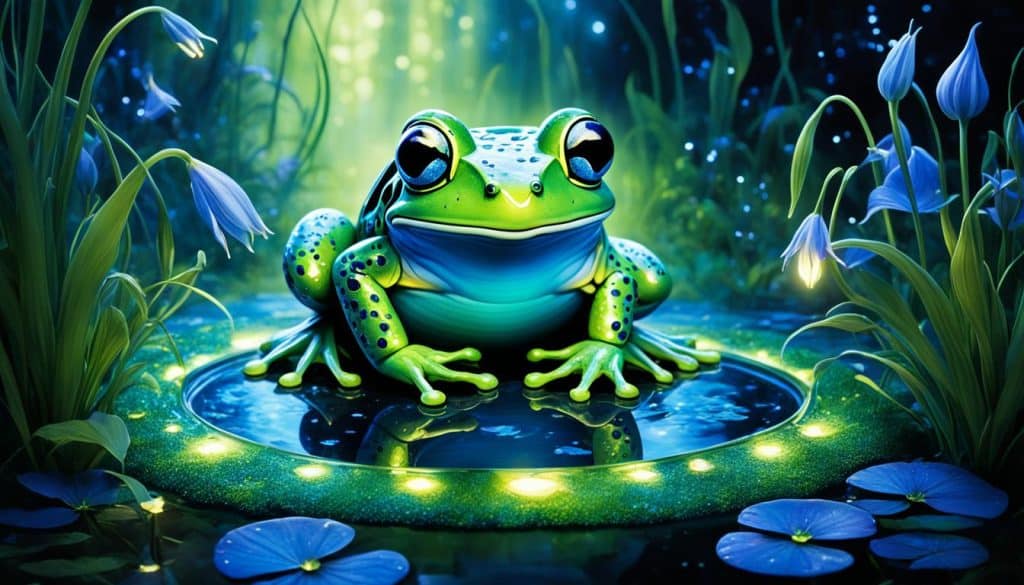 magic in The Frog Prince